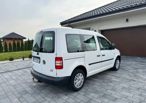 Volkswagen Caddy cena 36500 przebieg: 162400, rok produkcji 2015 z Rychwał małe 137